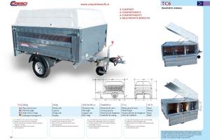 Carrello TC6 Cresci rimorchi