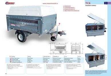 Carrello TC6 Cresci rimorchi