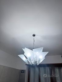 Lampadario a foglie