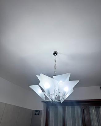Lampadario a foglie