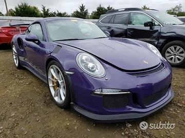 PORSCHE 991 gt3 rs prima Musata anteriore completa