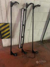 Barre porta tutto jeep chetokee xj + barra led