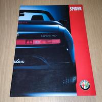Alfa Romeo spider 3.0 V6 depliant brochure 