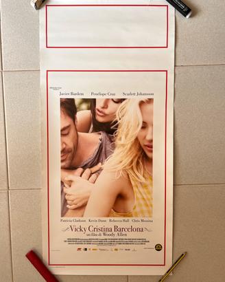 Locandina Vicky Cristina Barcelona di Woody Allen
