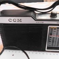 radio d’epoca Marca CGM AM/FM collezione vintage
