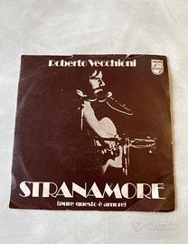 Roberto Vecchioni, Stranamore Vinile Lp 45rpm