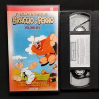 VHS Le grandi avventure di Braccio di Ferro n.3