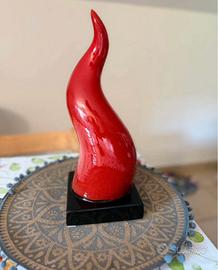 Corno Fornace Falcone maiolica artigiale luxury