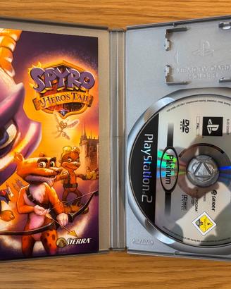 Spyro a Hero's Tail - PS2  FUNZIONANTE