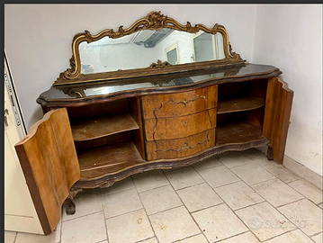 MAESTOSAcredenzaVENEZIANAspecchieraBAROCCAprimi900