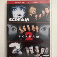 SCREAM triple feature 3- dvd set in english