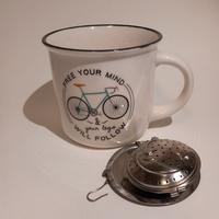 mug Legami cup pucino con infusore per il tè