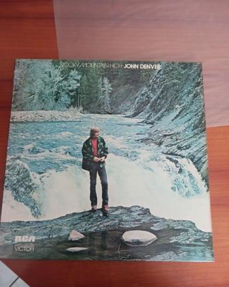 LP  Autore Jhon Denver, titolo 'Rocky Mountain Hic
