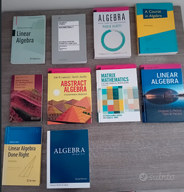 Collezione algebra, algebra lineare e geometria