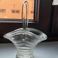 Cestino vetro soffiato pri 900