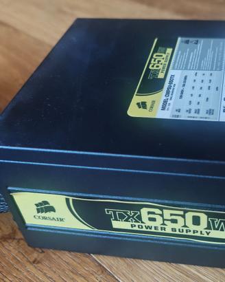 alimentatore pc desktop Corsair tx650w