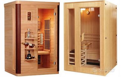 Sauna infrarossi finlandese in varie misure NUOVA