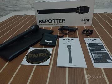RODE Microfono per interviste + MICROFONO LAVALIER