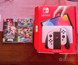 Nintendo Switch OLED + Giochi + Accessori