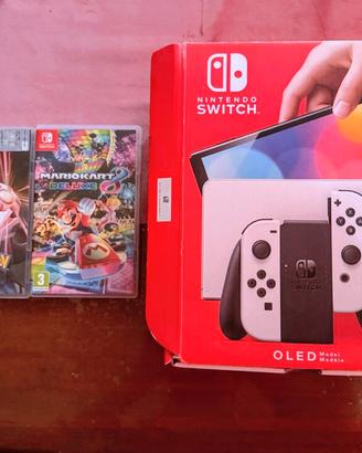 Nintendo Switch OLED + Giochi + Accessori