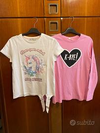 Magliette per ragazza anni 12/13
