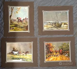 Stampe su cartoncino a cornice 