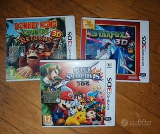 Giochi Nintendo 3DS (anche in lotto)