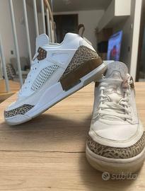 Jordan bianche marroni beige taglia 43
