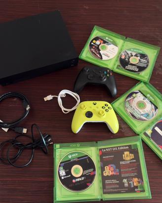 X box One + giochi + 2 joypad