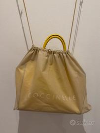 Borsa Coccinelle Arlettis gialla