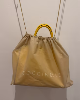 Borsa Coccinelle Arlettis gialla