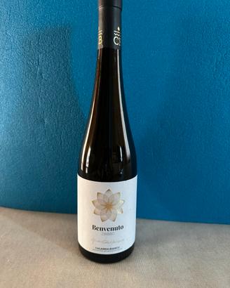 Bottiglia di vino bianco Zibibbo “ Benvenuto “