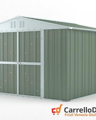 Box struttura lamiera Acciaio 327x307 verde