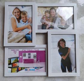 Cornici bianche multi foto