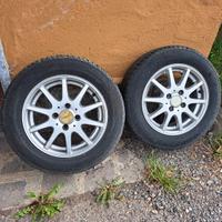 ruote complete attacco fiat R14 