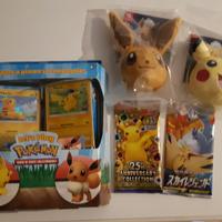 mazzo Pokémon celebrativo +gadget celebrativi