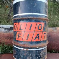 bidone olio Fiat vintage