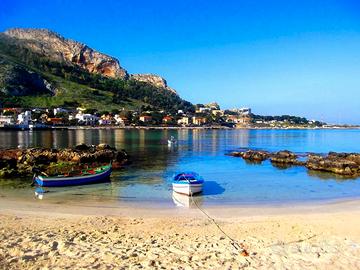 Vacanze50 mt dal mare Sferracavallo 4 km Mondello
