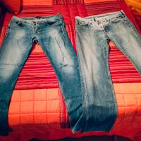 jeans uomo 2 PZ di marca Guess e pepe