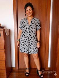 Abito camicia, vestito estivo donna 