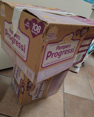 2 Confezioni pannolini Pampers taglia 5