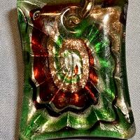 Ciondolo VETRO di MURANO. Colori e Sfumature Oro