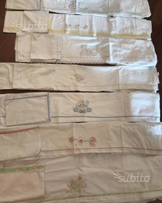 Lenzuolini lettino