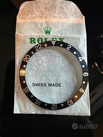 Rolex gmt 16700 16710 inserto nero originale