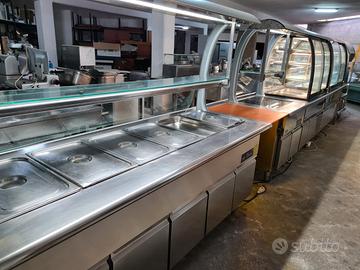 Banco self service per gastronomia