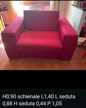 Divano letto motorizzato 