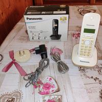 Telefono Cordless Panasonic Mod. KX-TG1611 Coppia