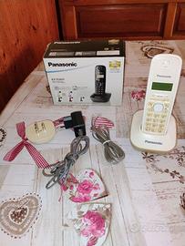 Telefono Cordless Panasonic Mod. KX-TG1611 Coppia