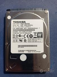 HD 2.5" Toshiba 500GB SATA