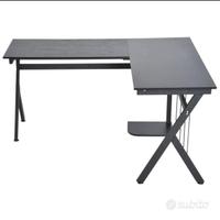 Scrivania Homcom nera